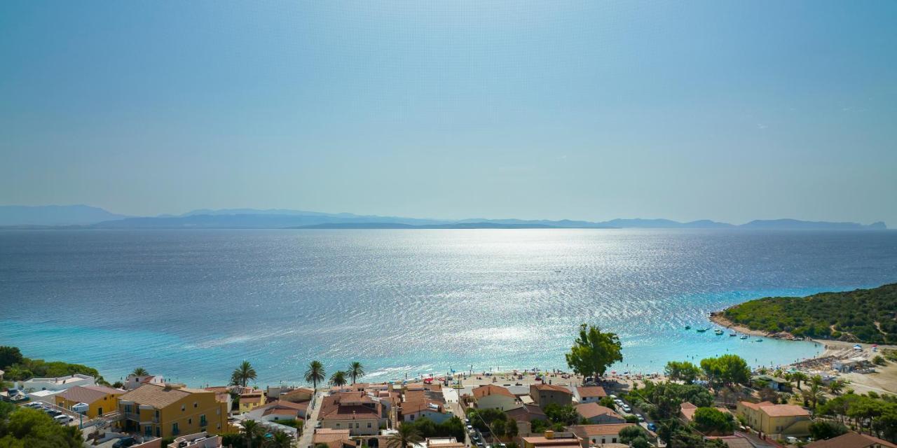 Mercury Beach Hotel SantʼAntìoco エクステリア 写真